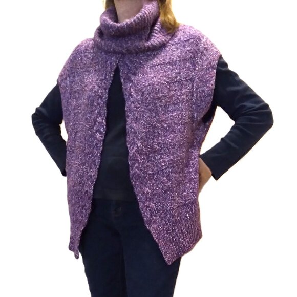 Spring + Mercer Sweaters - NWOT - Open-Front, Cowl Neck, Sleeveless Sweater